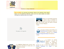 Tablet Screenshot of campusdominicano.org